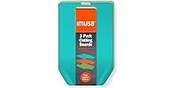 IMUSA 3-Pack Plastic Cutting Board Set