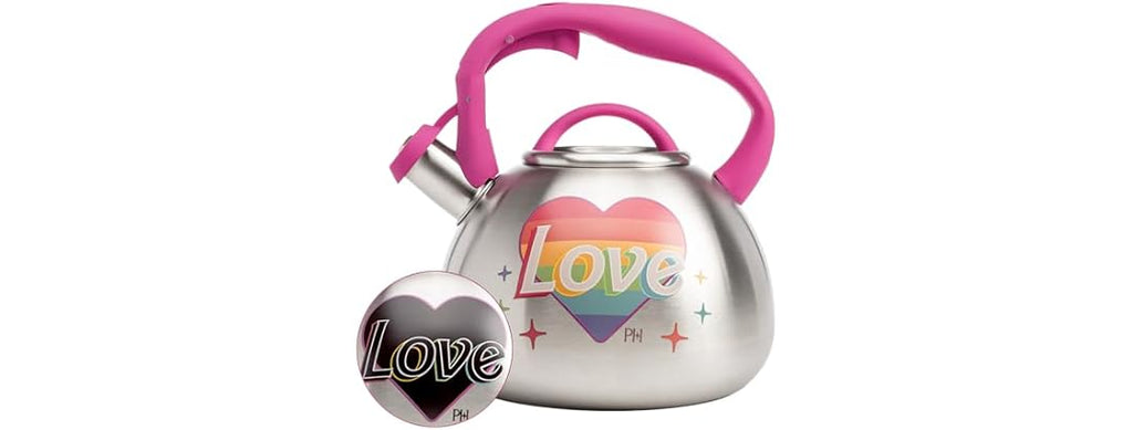 Paris Hilton Whistling Stovetop Tea Kettle