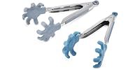 Farberware Silicone Tip Kitchen Tongs Set
