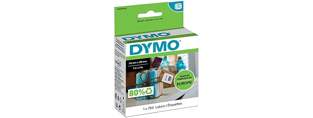 Dymo 25 mm x 25 mm LW Small