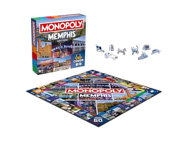 Monopoly Board Game – Memphis, TN Edition