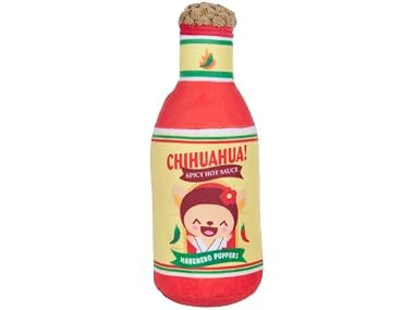 Barkbox Habanero Pupper Sauce Dog Toy | Plush