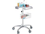 Medical Cart, Salon Cart with Wheels, Mobile