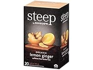 Bigelow Tea Steep Lemon Ginger Organic, 1.55oz