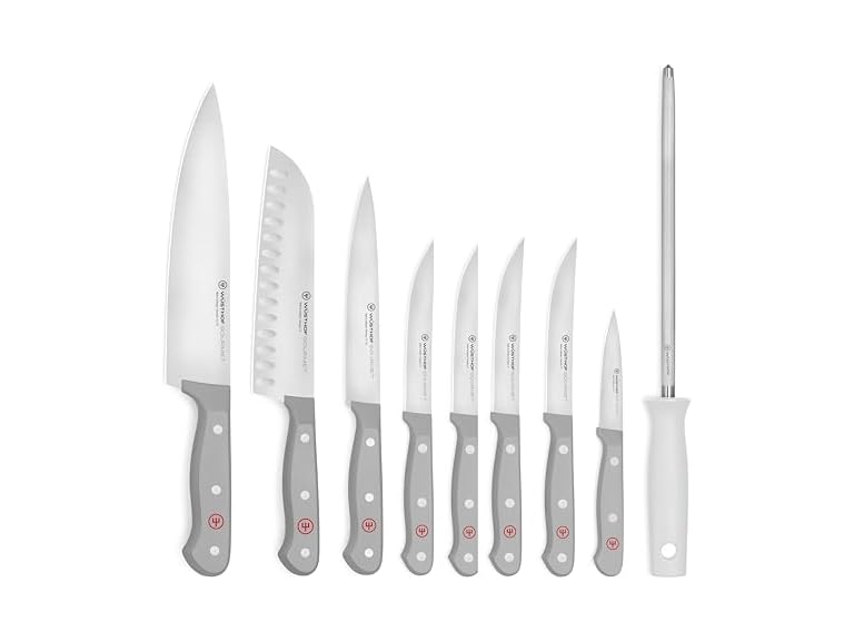 WUSTHOF Gourmet Grey All-Around 9-Pc Set