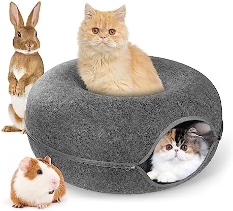 Cat Tunnel Bed, Indoor Cat Cave, Cat Tunnel, 