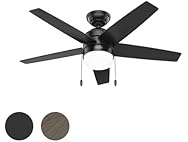 Hunter Fan 44" Matte Black Indoor Fan