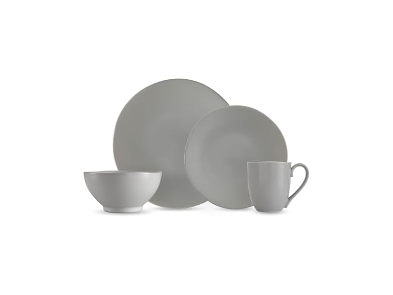 Eater x Zwiesel Tempus Stoneware 16pc Smoke