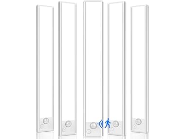 VerRon 5 Pack Under Cabinet Lighting 6500K