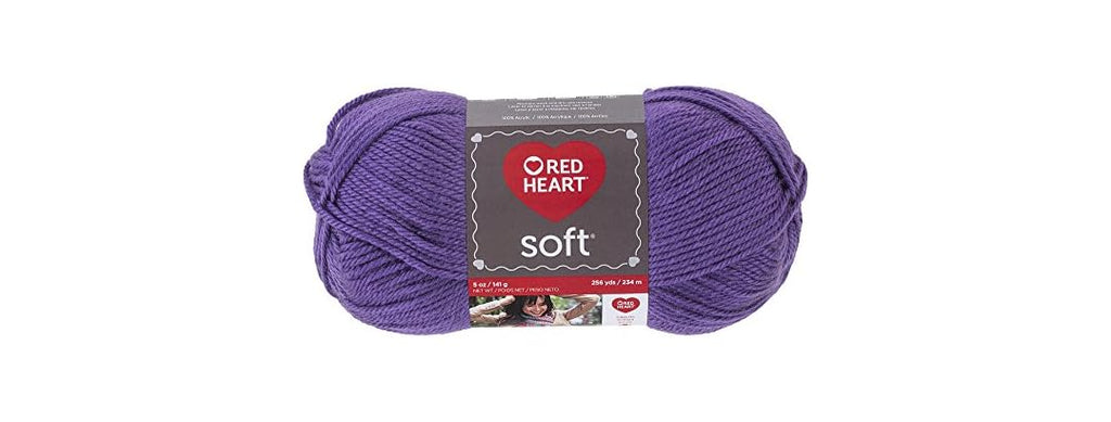 RED HEART Soft Yarn, Lavender