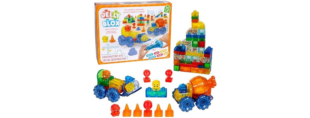 Jelly Blox Construction Site Set | 75 Pieces