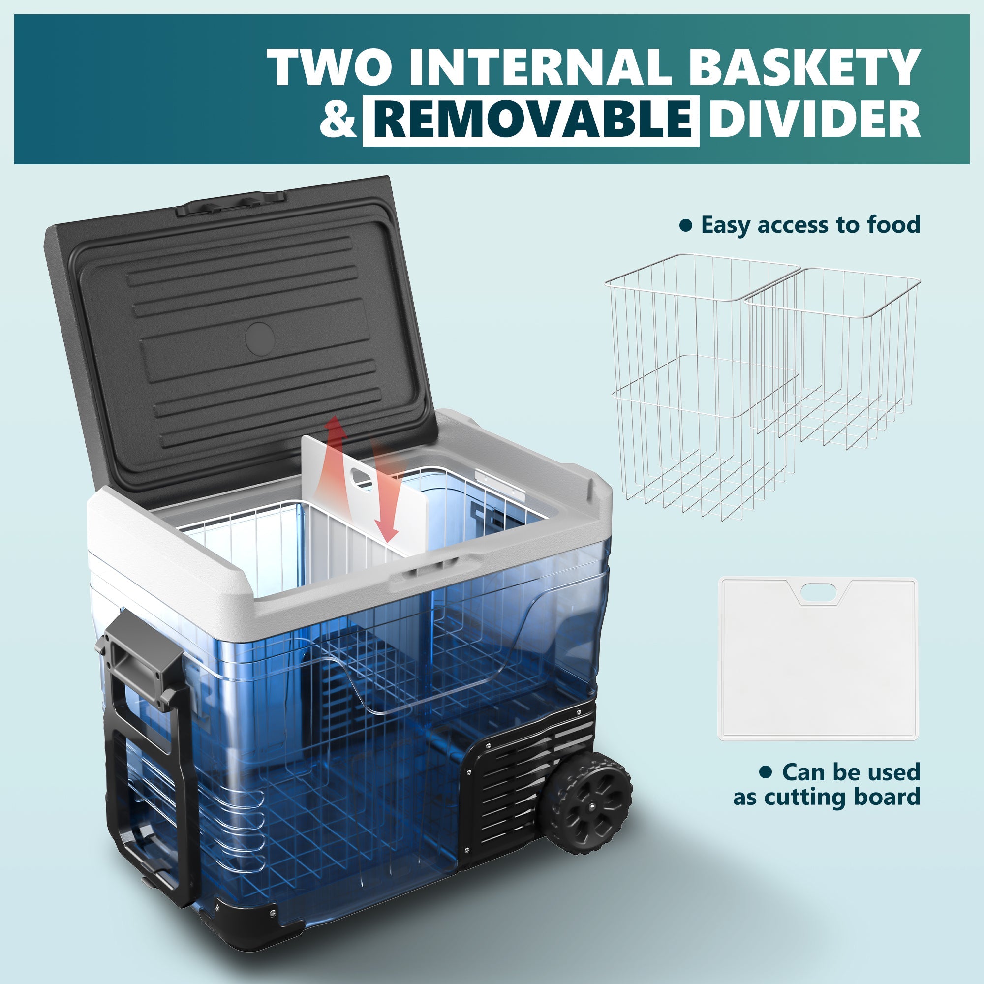 Euhomy Rover W2 Car Refrigerator (37QT/53QT)