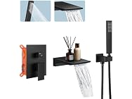 Dollate Wall Mount Bathtub Faucet Bath Tub Faucet Set