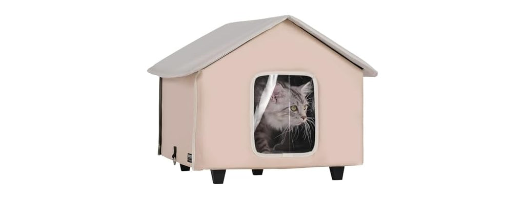 VEVOR Elevated Heated Cat House