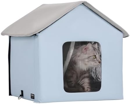 VEVOR Heated Cat House, Outdoor Kitty