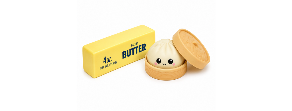 Squishy Dumpling + Butter Combo Pack