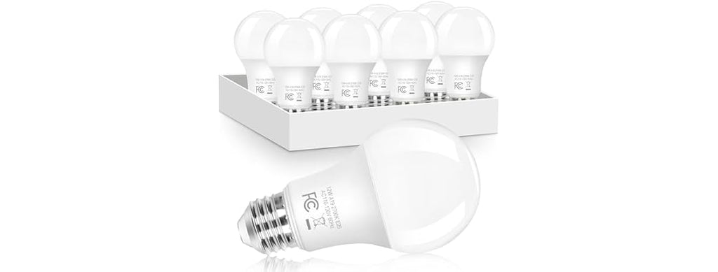 Brightever B0G3H8WCBR Dimmable Light Bulb 8-Pack