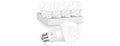 Brightever B0G3H8WCBR Dimmable Light Bulb 8-Pack