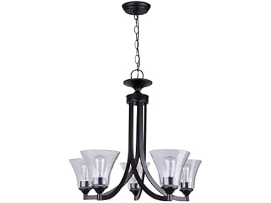 Canarm Chandelier, Clear Glass