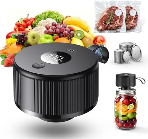 Electric Mason Jar Vacuum Sealer Kit