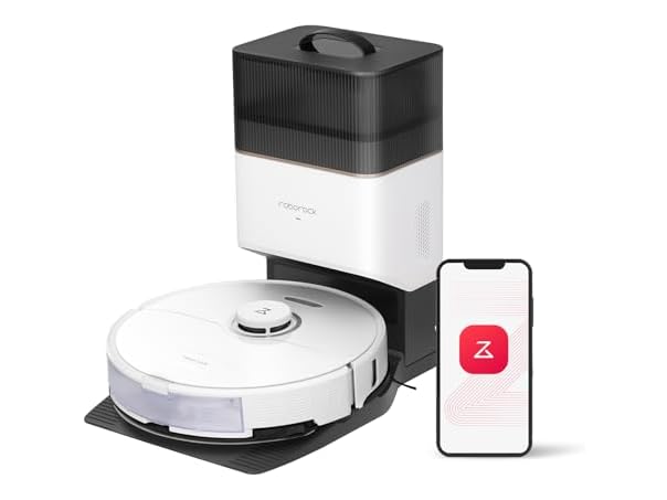 roborock S8+ Robot Vacuum Sonic Mop Self-Empty