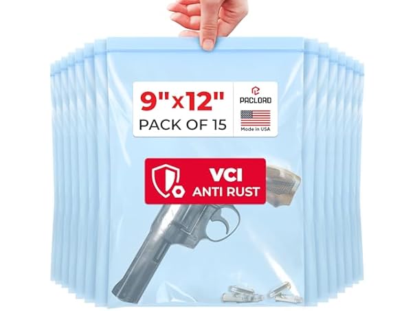 VCI Reclosable Poly Bags 9" x 12"
