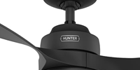 Hunter Fan 52" Matte Black I/O, CC53611