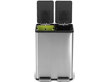 Simpli-Magic 16 Gallon Rectangular Trash Can