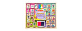 Melissa & Doug Deluxe Wooden Stamp and Coloring Set