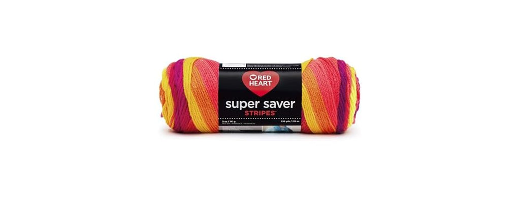 RED Heart Super Saver Yarn-Fruity Stripe