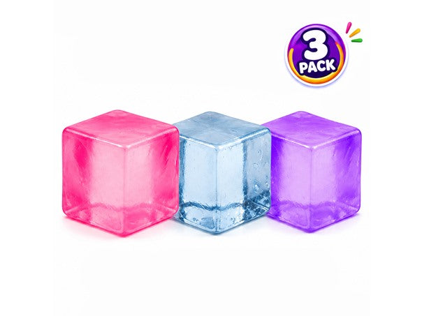 Twilight Squishy Sensory Toys Ice Cube, 3PK