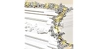 6ft Berry String Lighted Plastic Garland