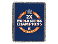 Astros 2022 World Series Champs Blanket