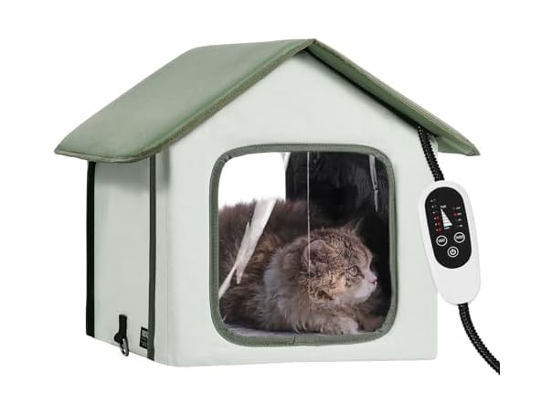 VEVOR Small Heated Cat House