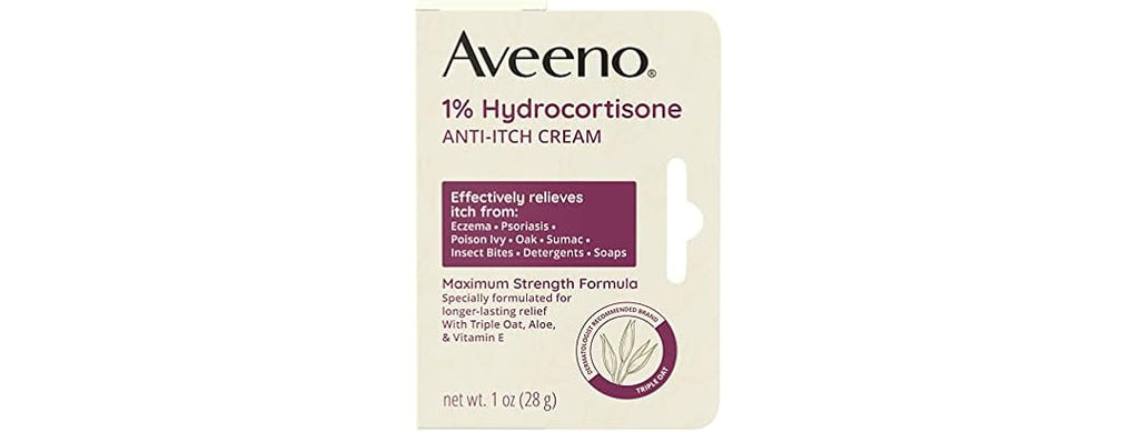 Aveeno Maximum Strength 1% Hydrocortisone Anti-Itch Cream