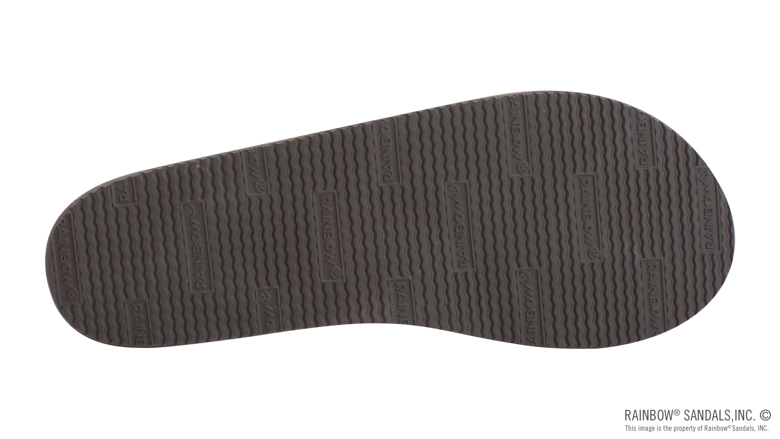 The Tropics - Single Layer Premier Leather with Colorful Mid Sole and a 1/2" Narrow Strap