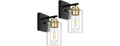 Set of 2 Wall Sconces for Bathroom -Choose Color