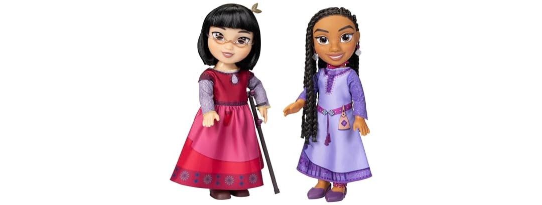 Disney's Wish Asha & Dahlia Dolls Best Friends Pack