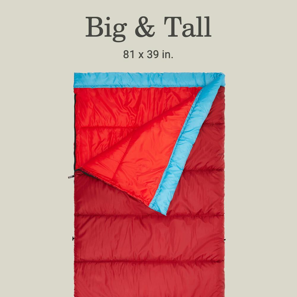 Flatlands™ 45°F Big & Tall Sleeping Bag