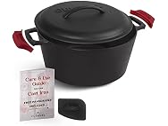 Cuisinel Cast Iron Dutch Oven - 5-Quart