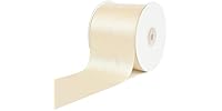 Satin Ribbon 3" 25 Yards Ivory