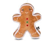 Bow Wow Pet Holiday Gingerbread Gusset Squeaky Toy