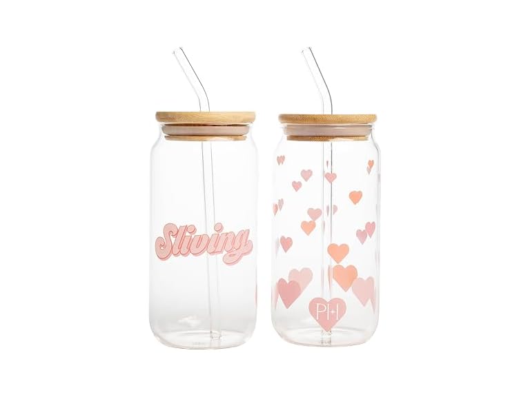 Paris Hilton Glass Tumblers Set