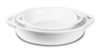 Le Regalo 2 Piece Stoneware Oval Baker