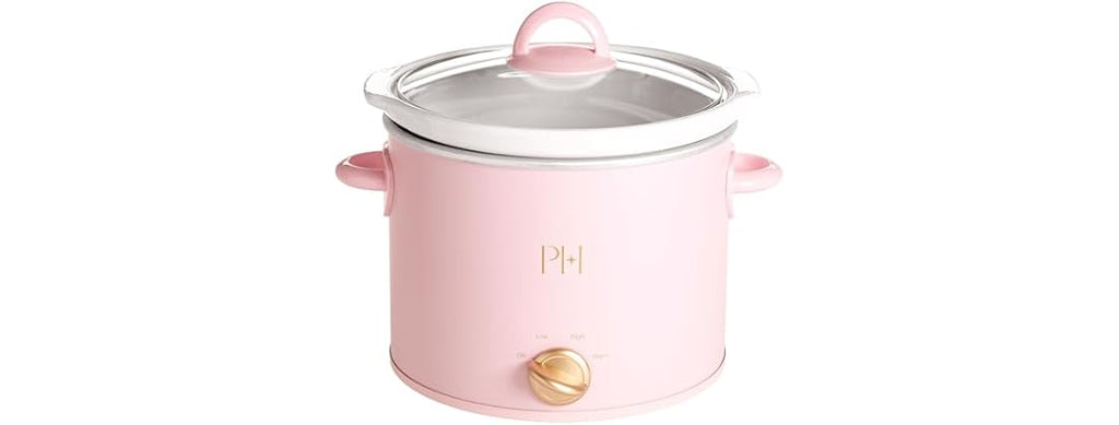 Paris Hilton 3.5-Quart Manual Slow Cooker, Pink