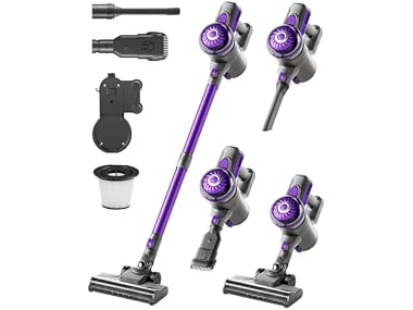 FUNCCUBE Cordless Vacuum Cleaner, Stick Vac