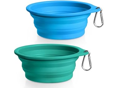 Rest-Eazzzy 2-Pack Collapsible Dog Bowls
