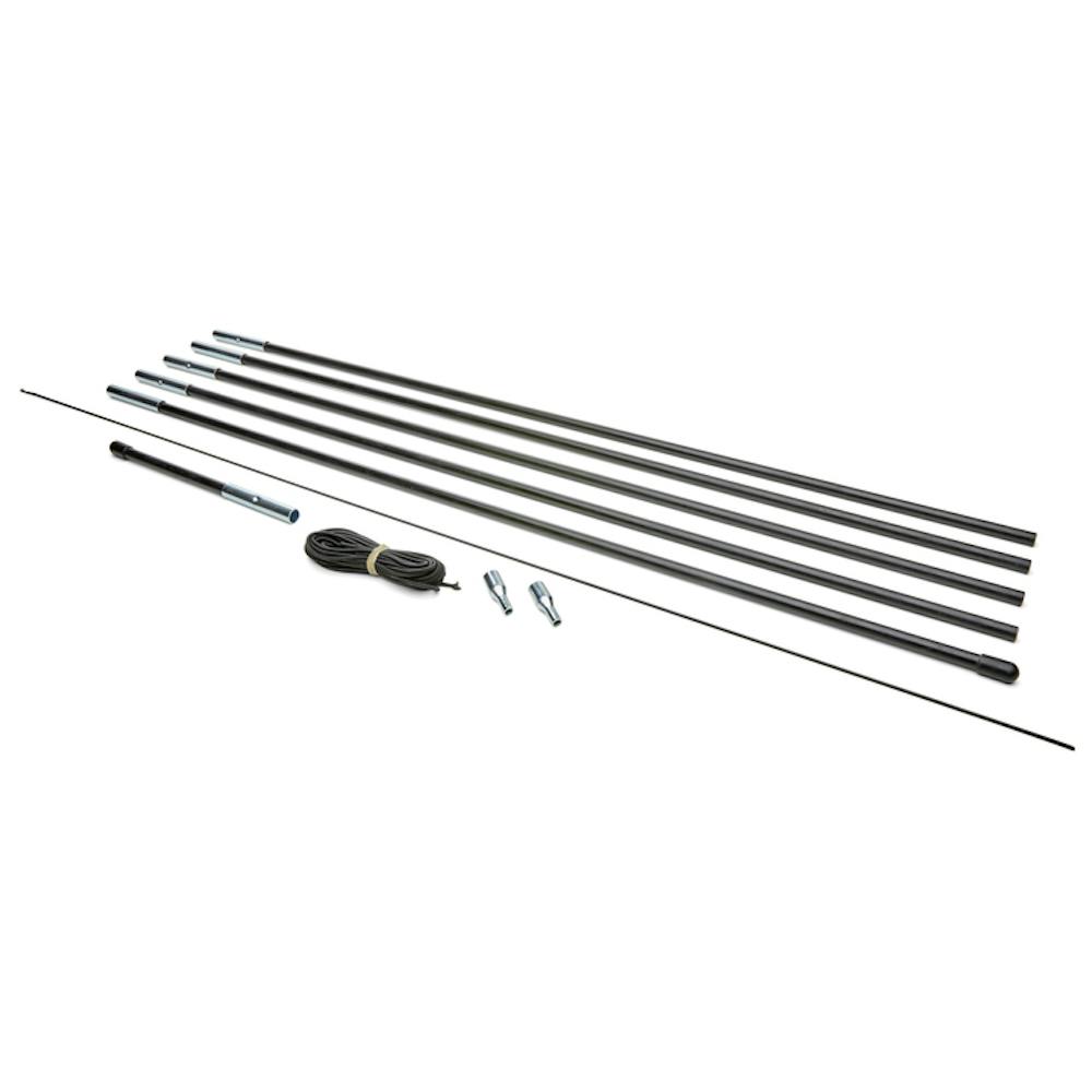 Fiberglass Tent Pole Replacement Kit, 9.5 mm
