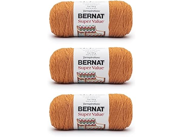 Bernat Super Value Masala Yarn - 3 Pack of 19