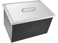 Drop in Ice Chest, 20"L x 14"W x 12"H Stainless